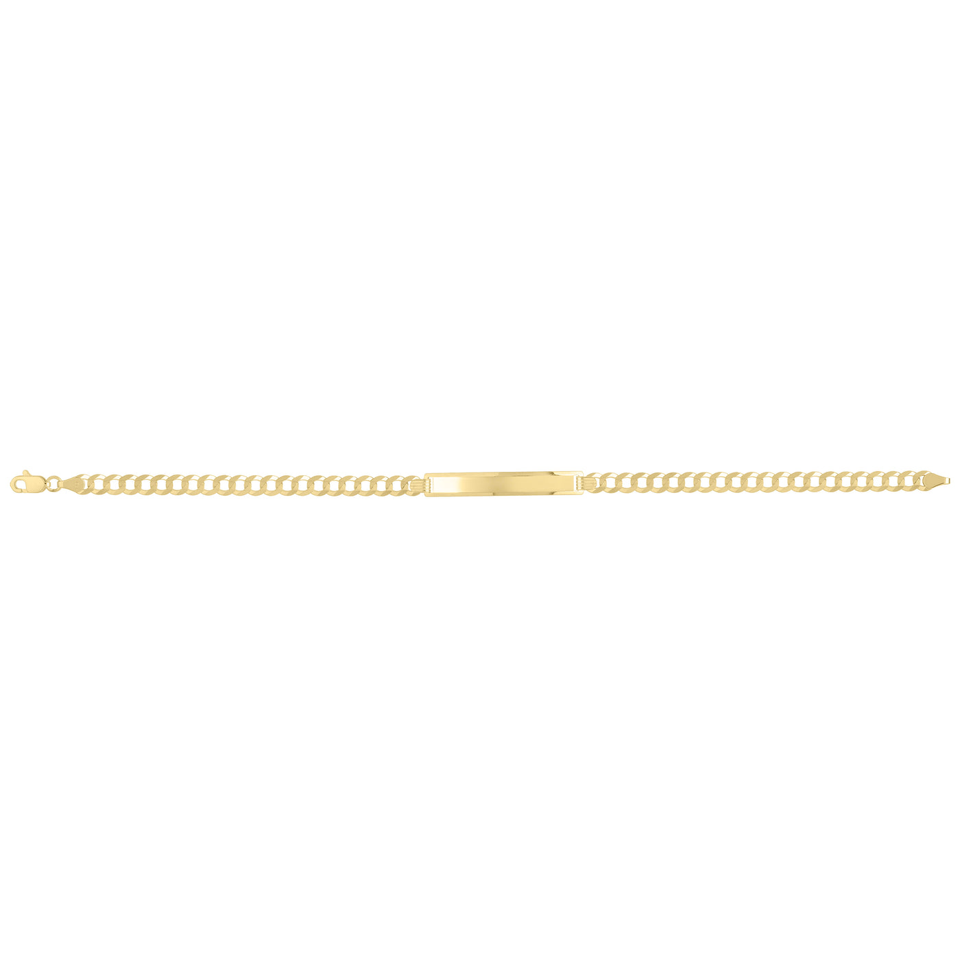 14K 4.7mm Curb ID Bracelet