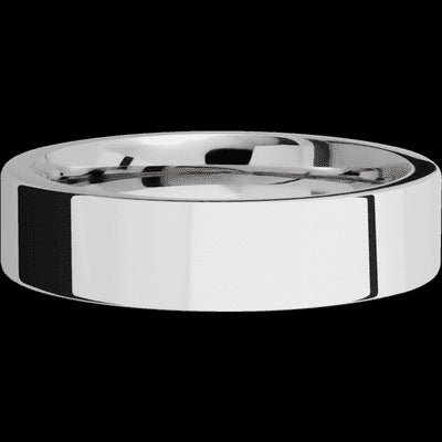 6 mm wide Flat Cobalt Chrome band.