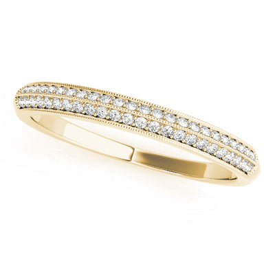 Pave Diamond Wedding Ring