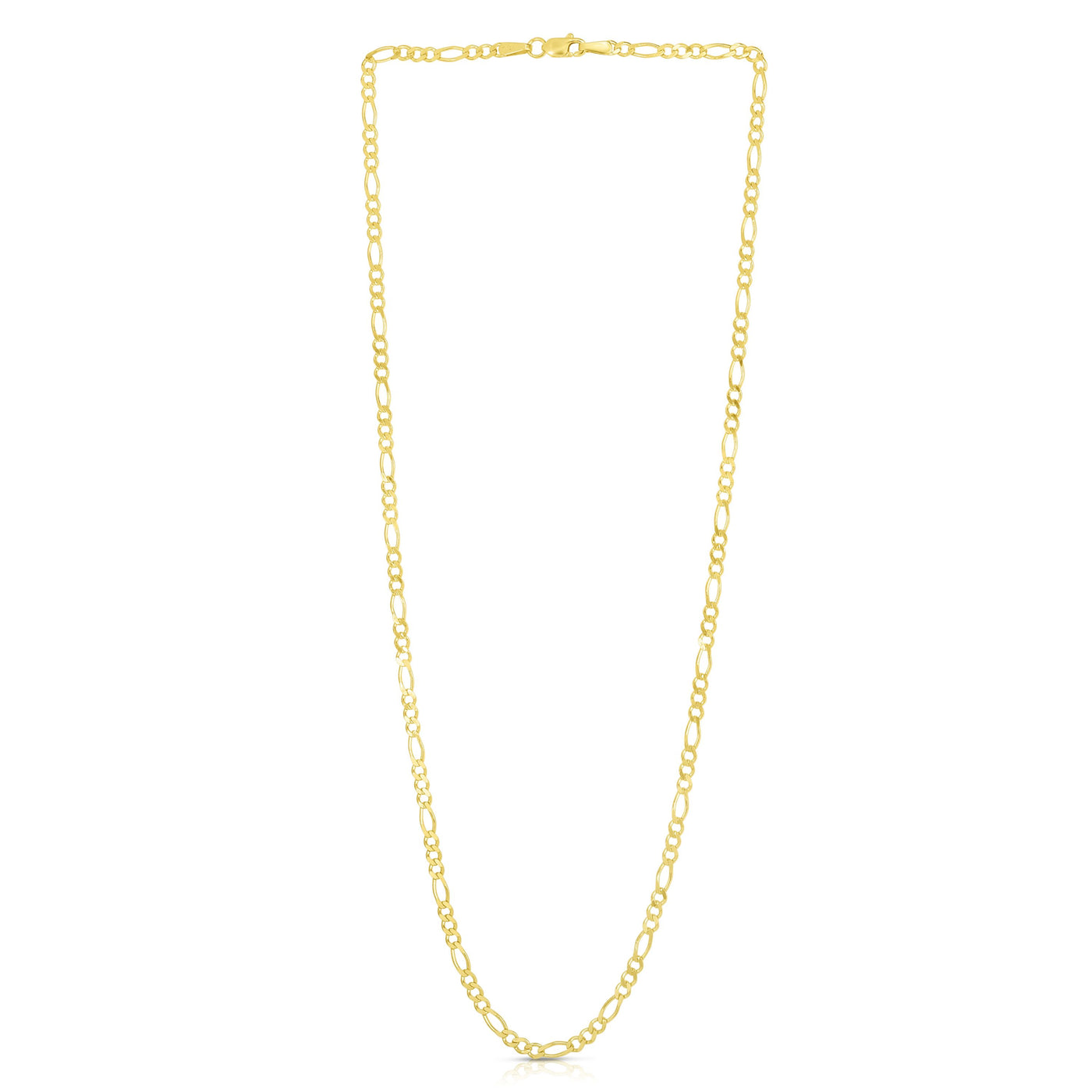 14K Gold 2.8mm Figaro Chain