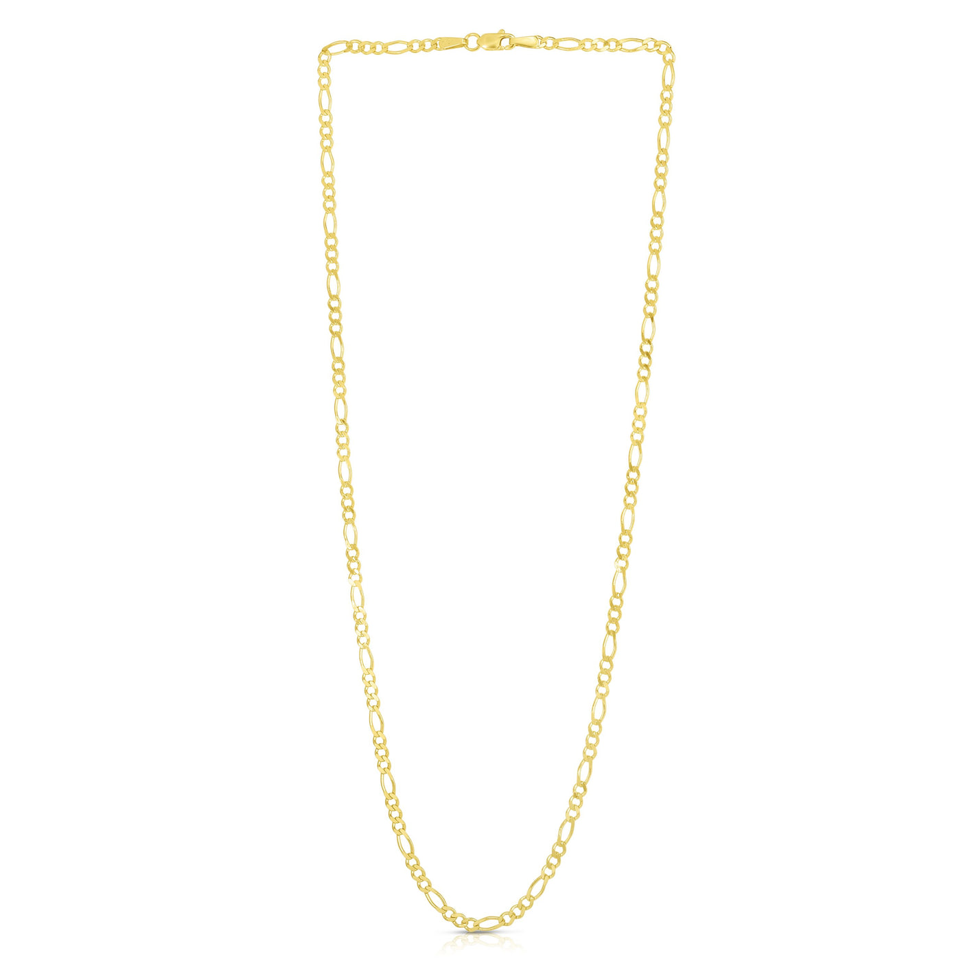 14K Gold 2.8mm Figaro Chain