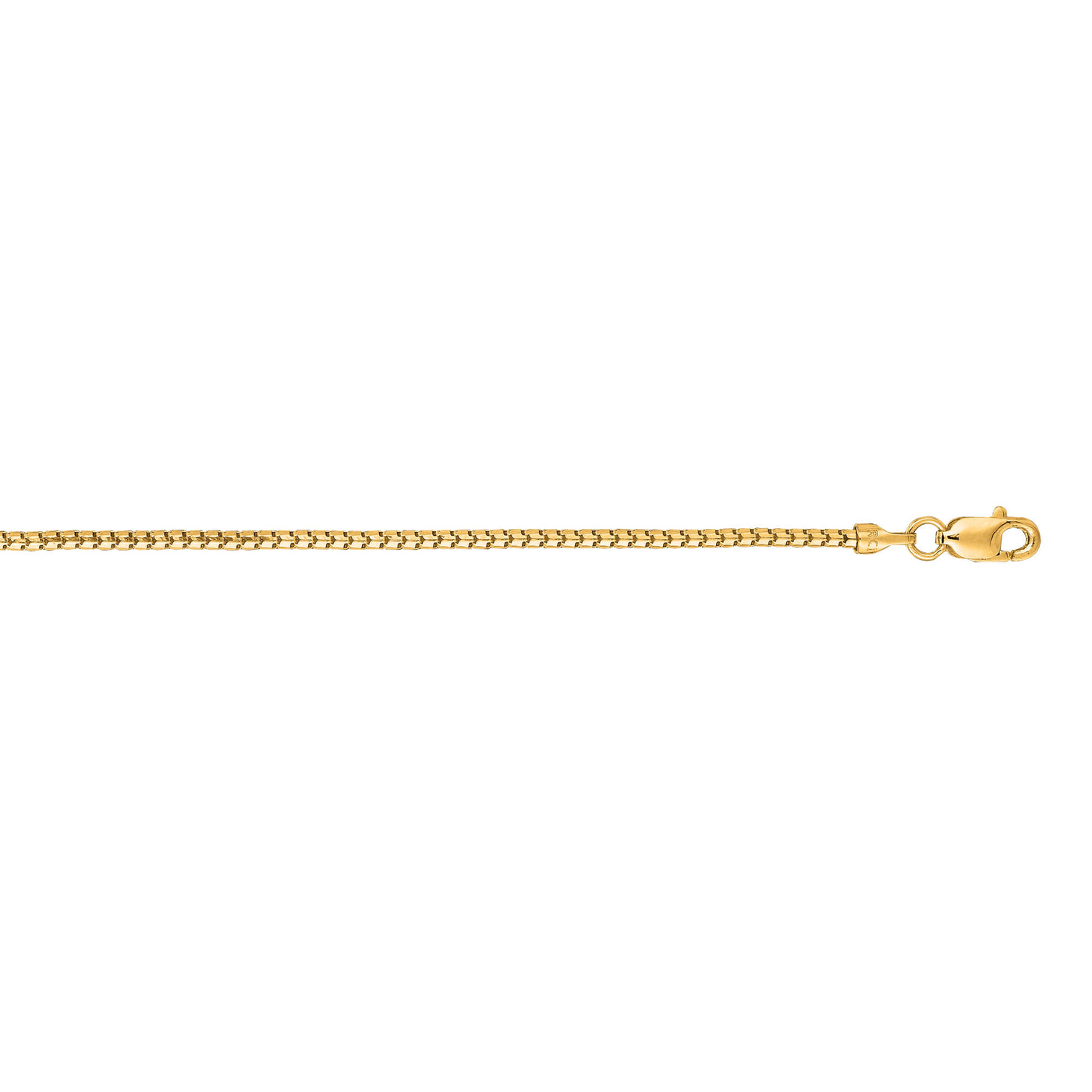 14K Gold 1.3mm Ice Chain