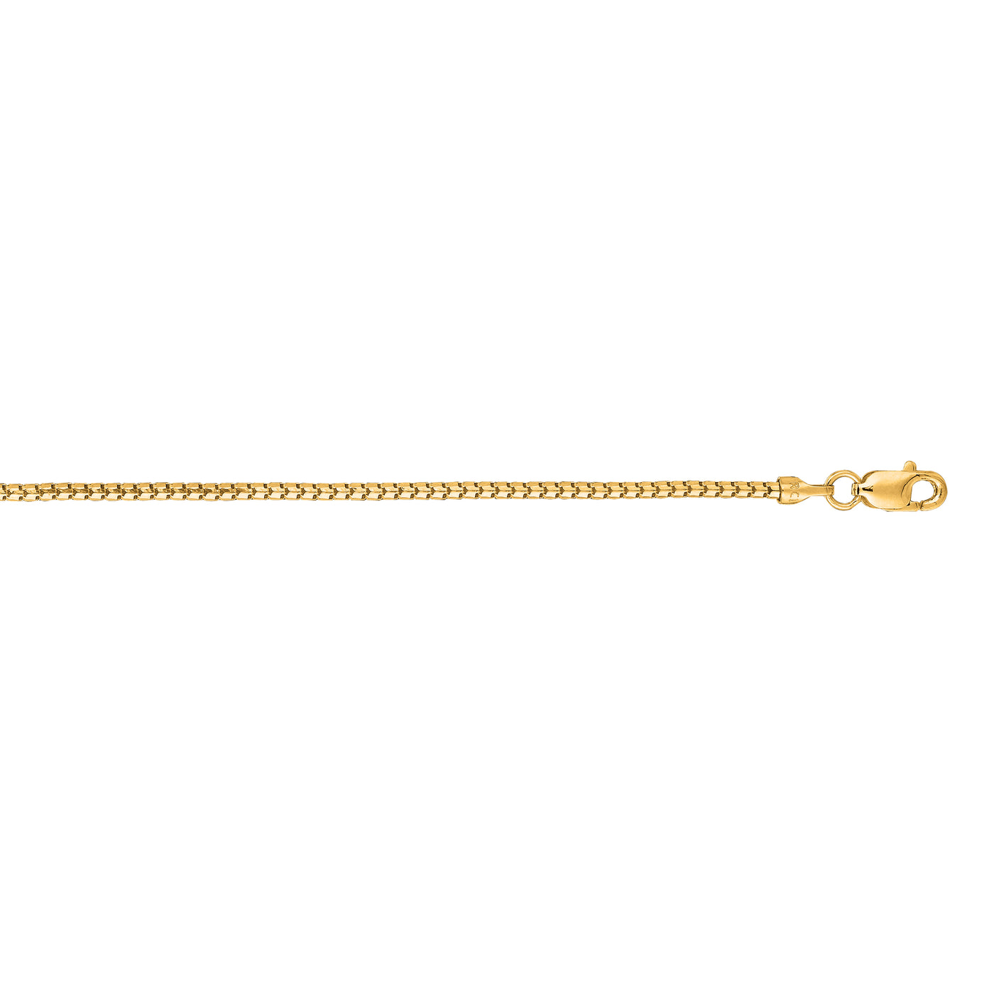 14K Gold 1.3mm Ice Chain