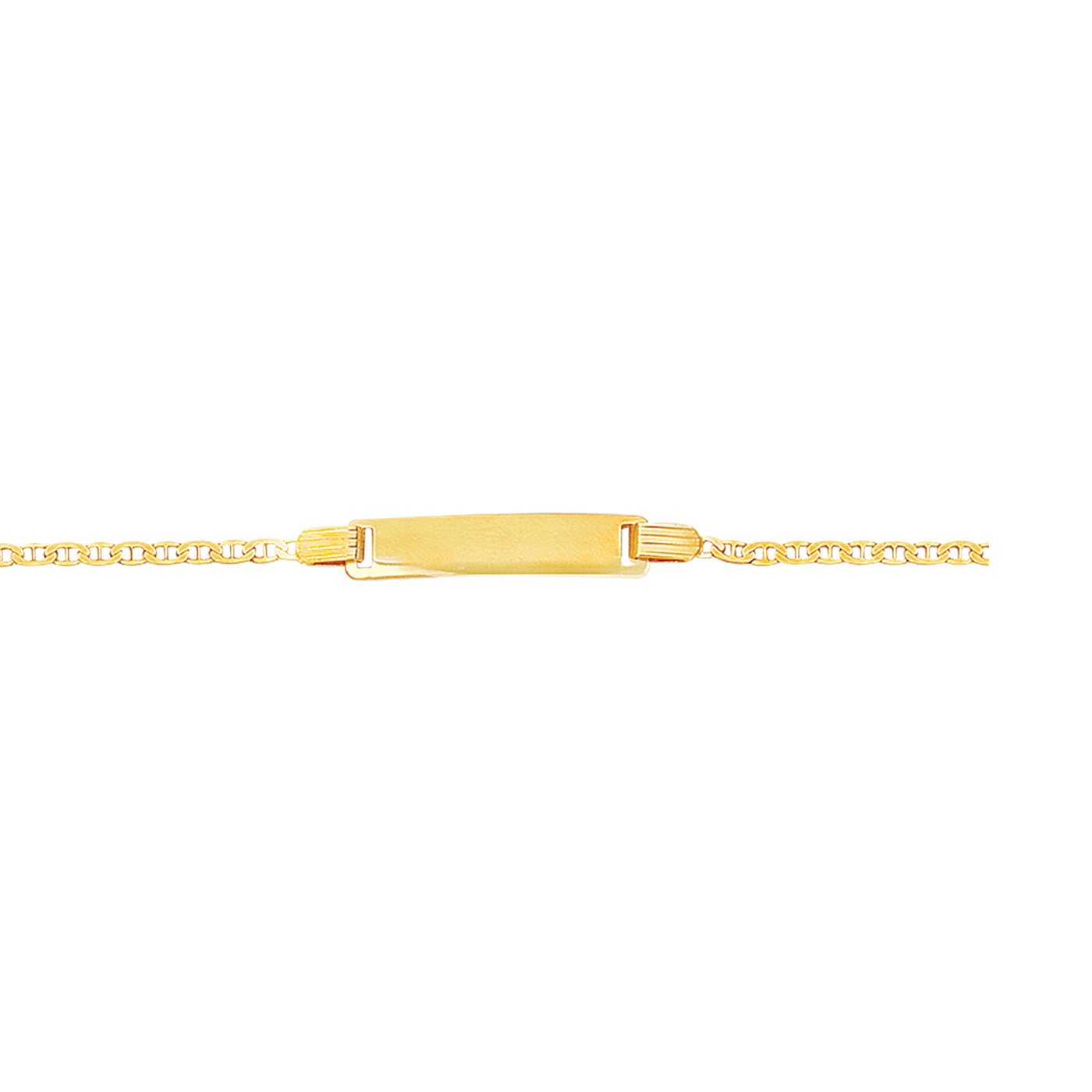 14K Gold Childrens Mariner ID Bracelet