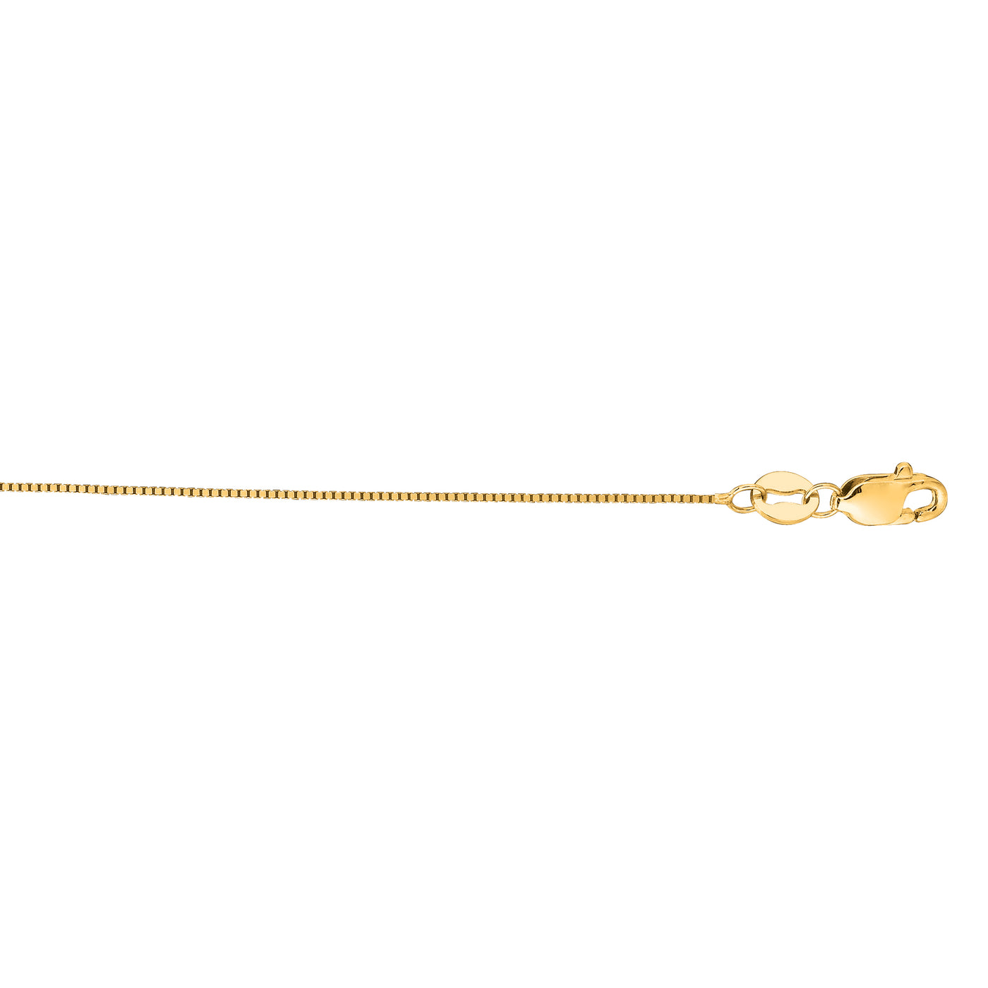 14K Gold .45mm Classic Box Chain