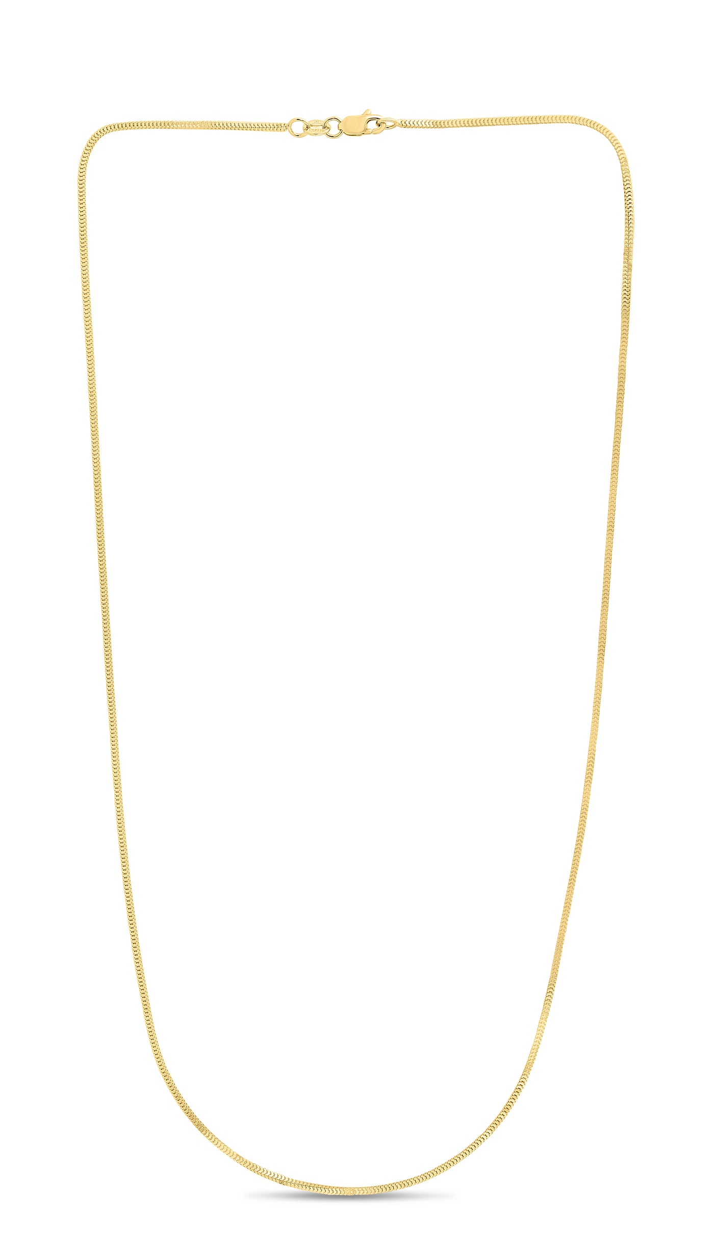 14K Gold 1.1mm Milano Chain