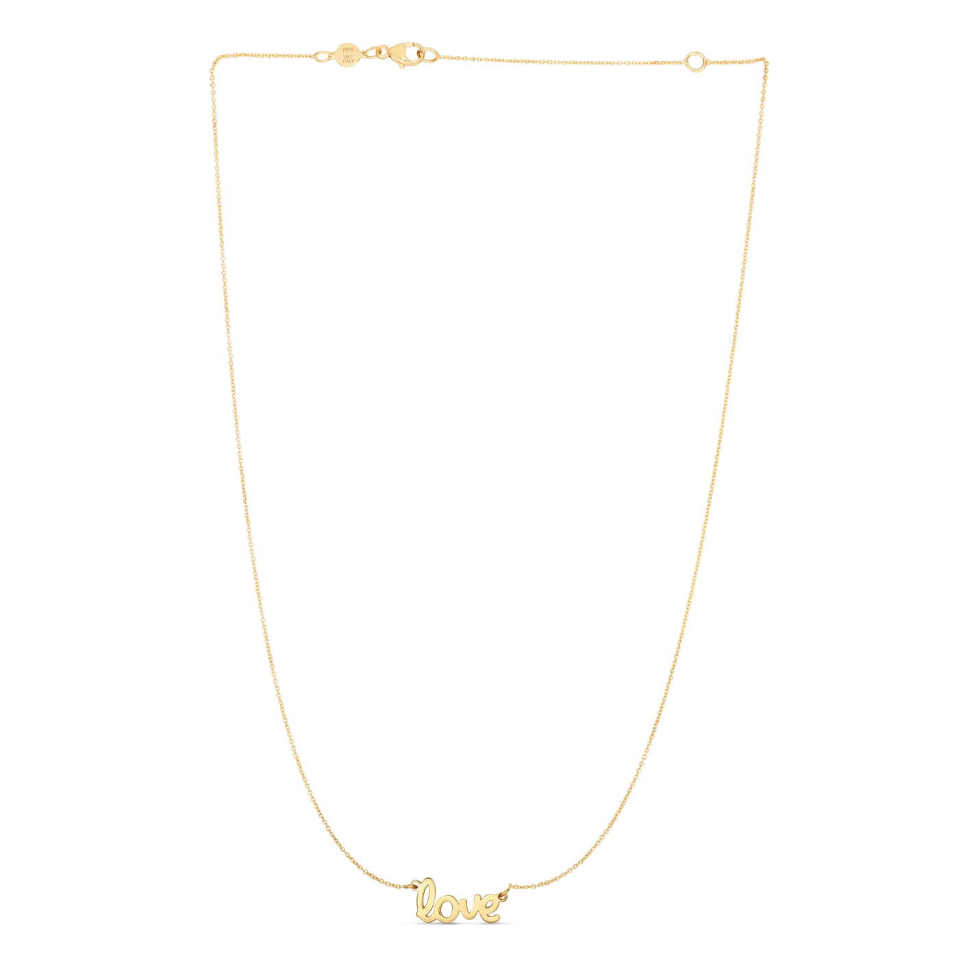 14K Gold Love Necklace