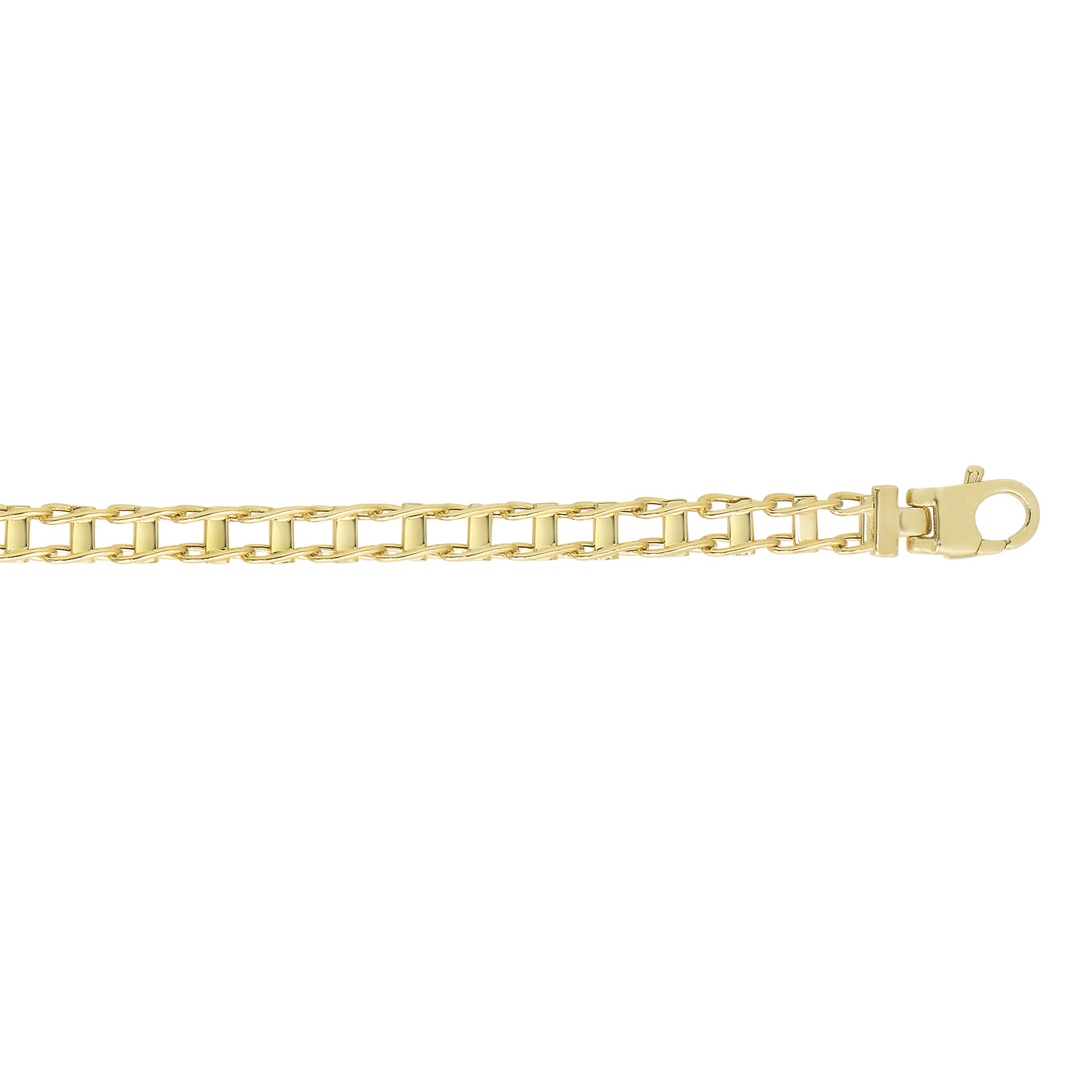 14K Gold Railroad Link