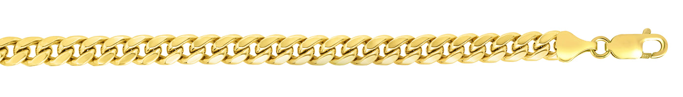 14K Gold 2.6mm Miami Cuban Chain