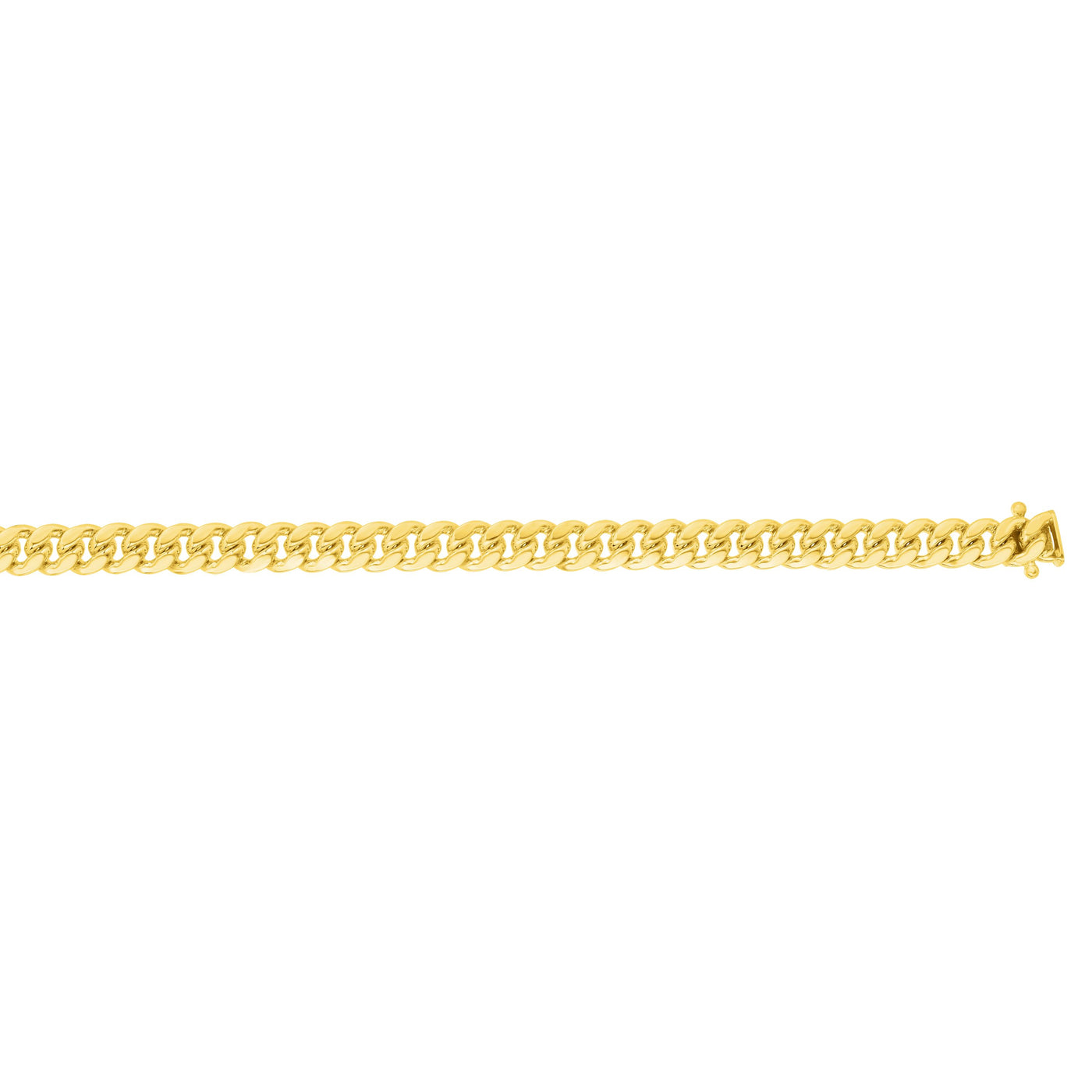 14K Gold 20"" 3.9mm Classic Miami Cuban