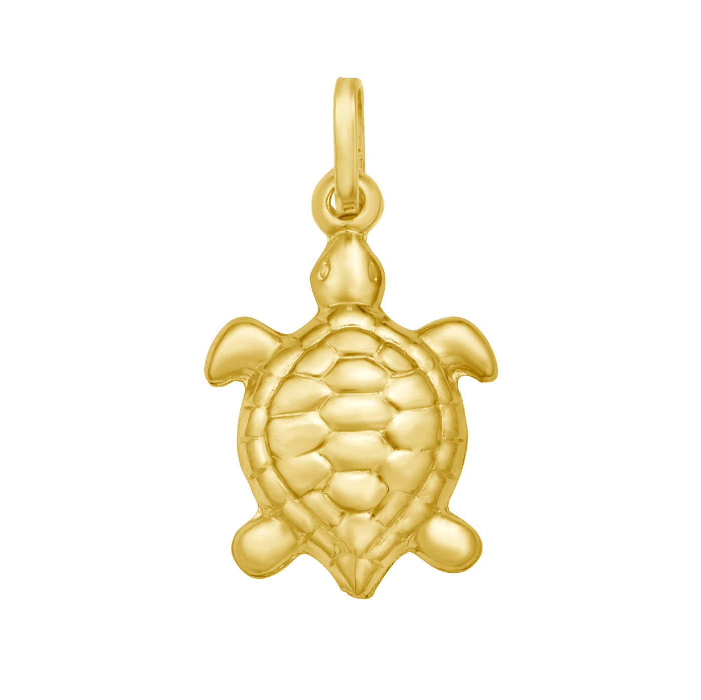 14K Turtle Charm