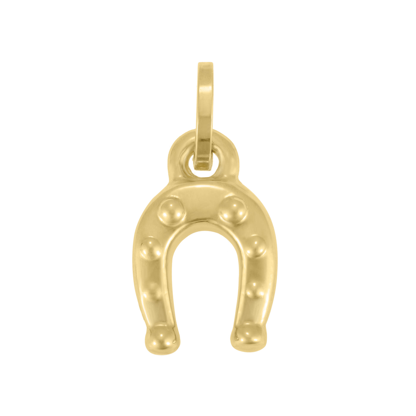 14K Horseshoe Charm