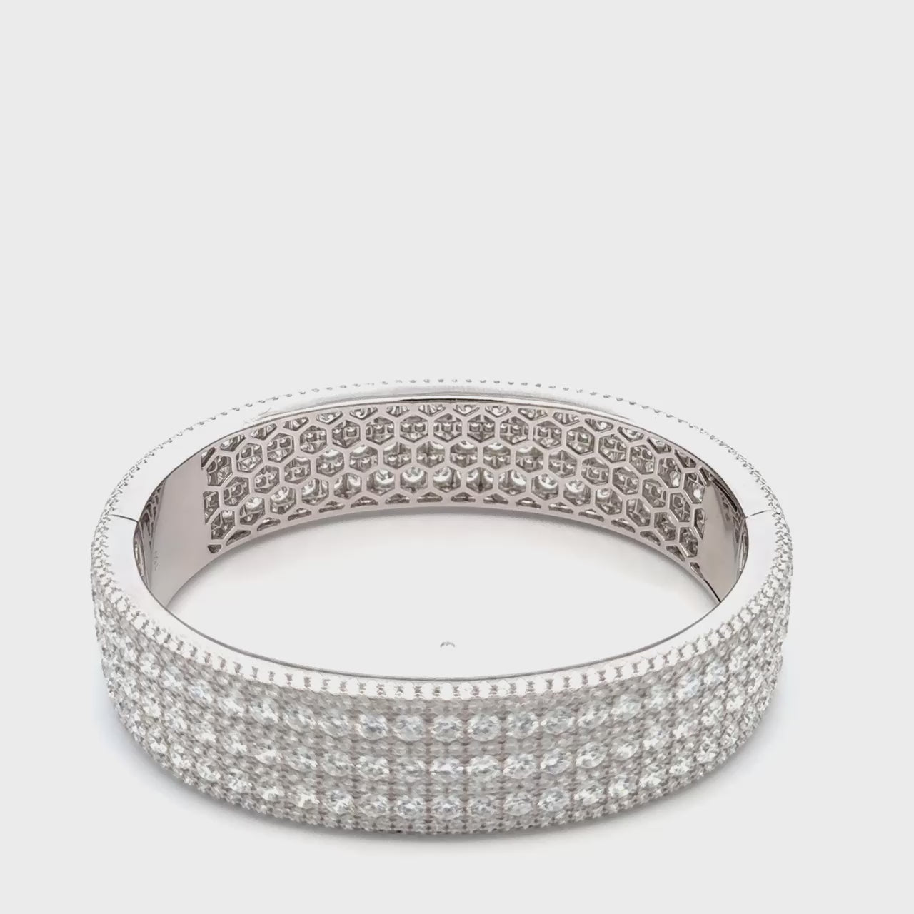 Diamond Bangle Bracelet