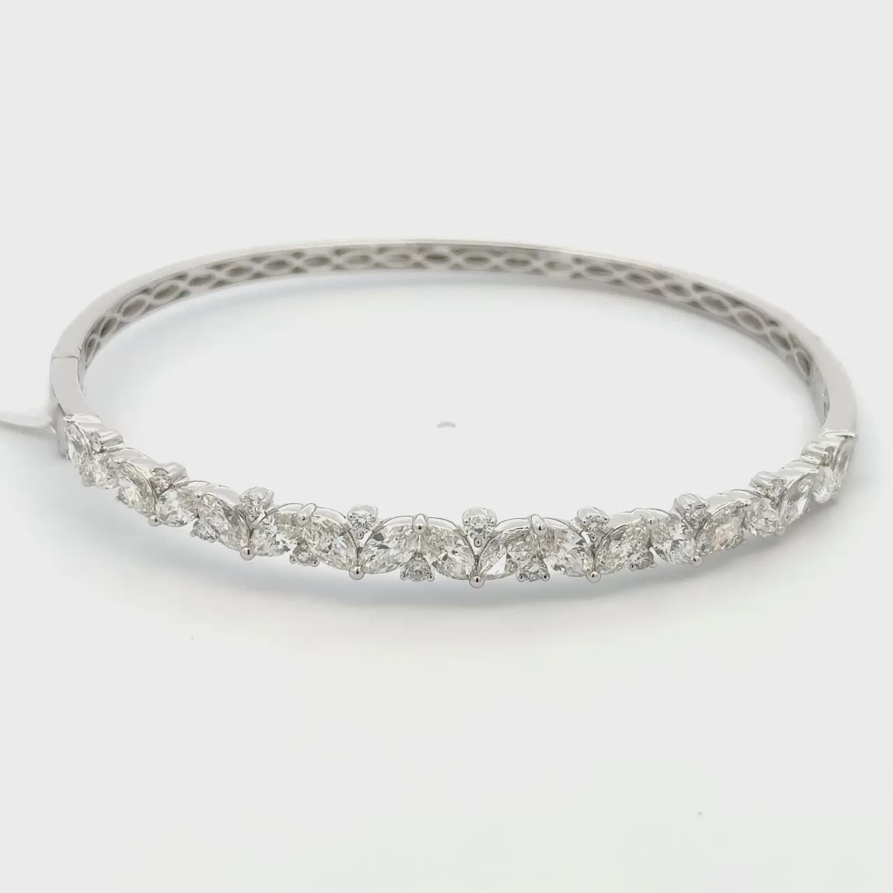 Diamond Bangle Bracelet