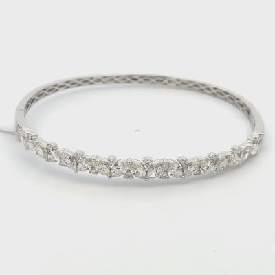 Diamond Bangle Bracelet