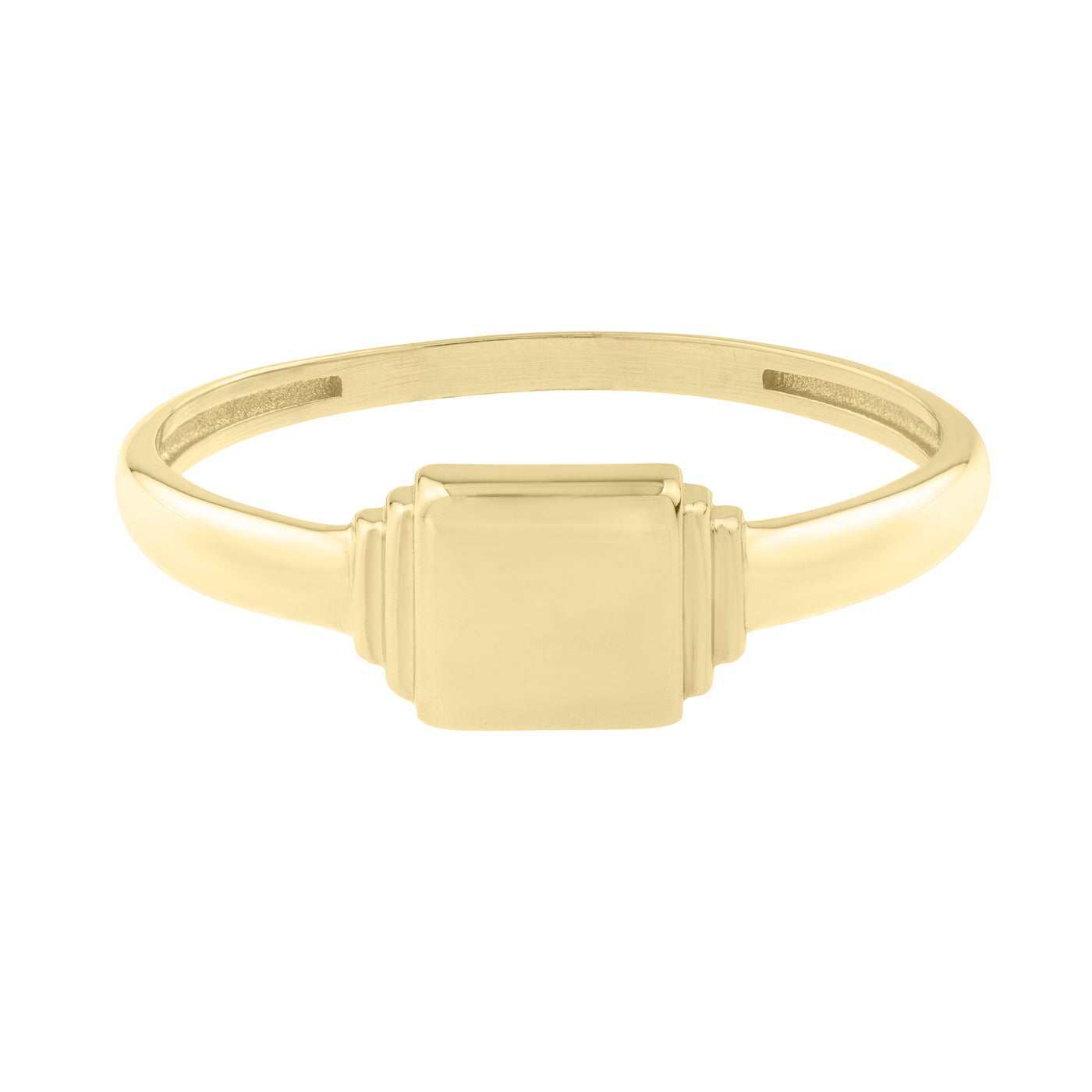 14K Mini Signet Ring