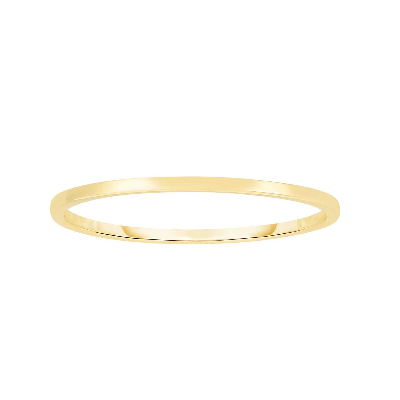 14K Gold Polished Band Ring