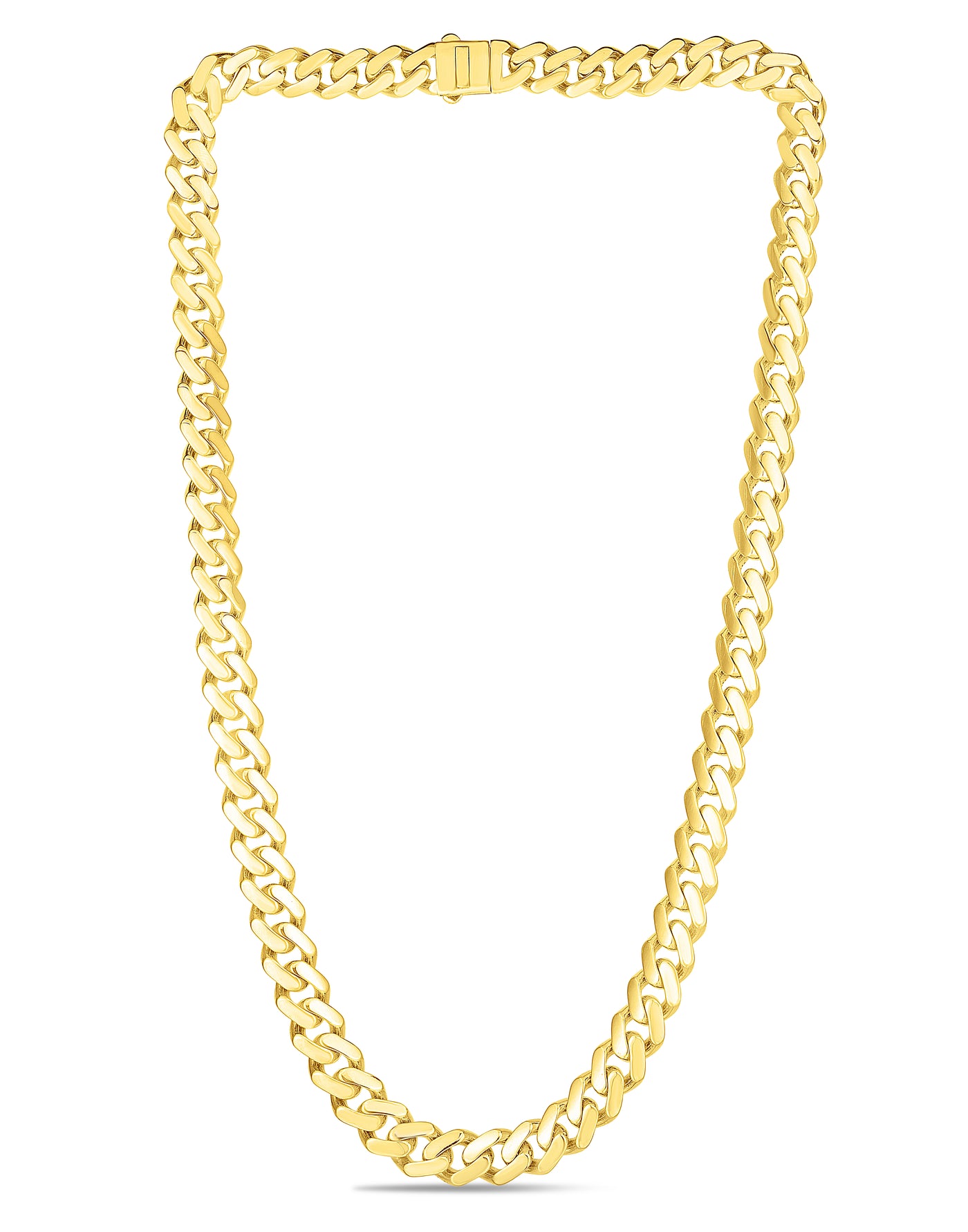 14K Gold 22"" 9.5mm Lite Miami Cuban Chain