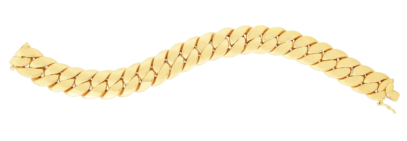 14K Gold 14mm Miami Cuban Bracelet