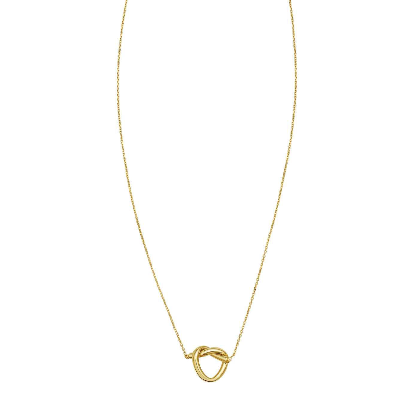 14K Love Knot Necklace