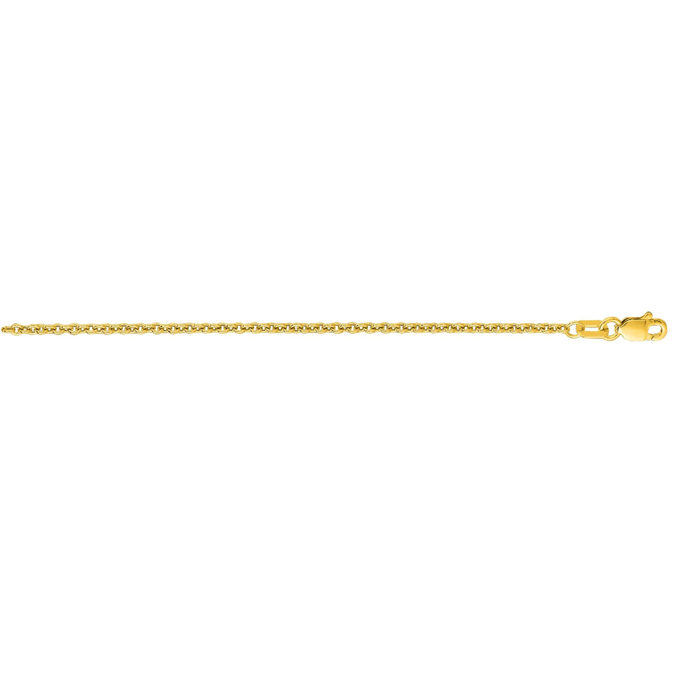 14K Gold 1.8mm Lite Forsantina Chain