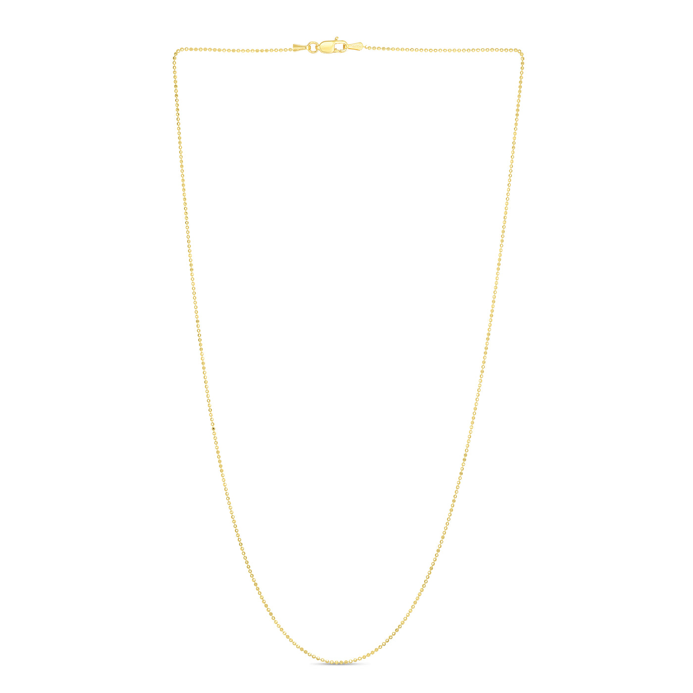 14K Gold 2.5mm Bead Chain