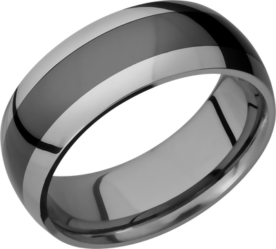 Ceramic and Tungsten Band