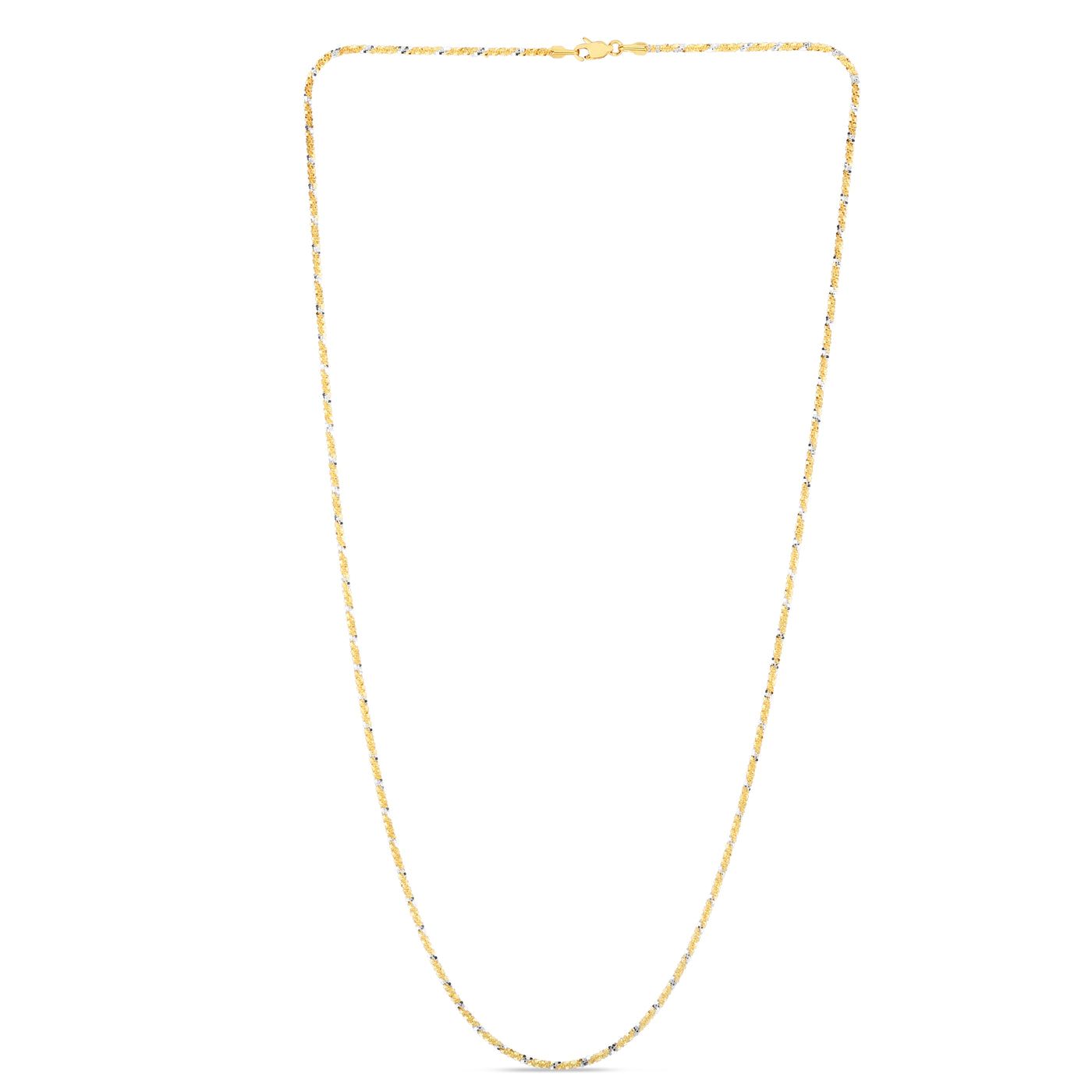 14K Gold 1.5mm Sparkle Chain