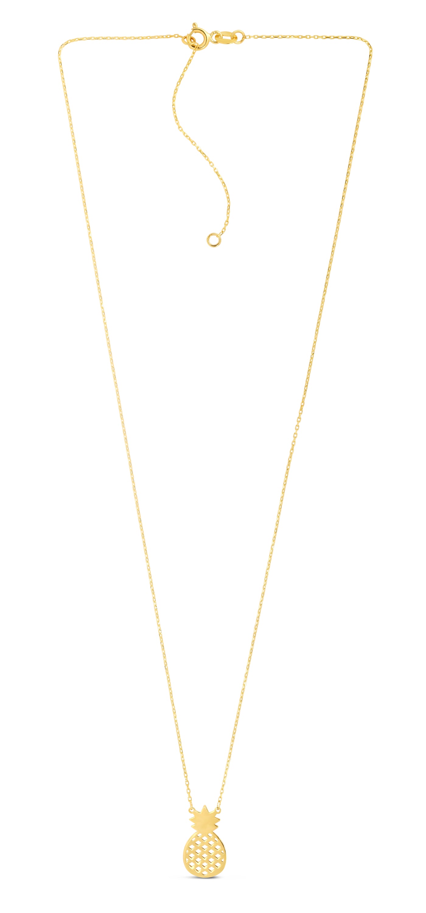 10K Pineapple Necklace