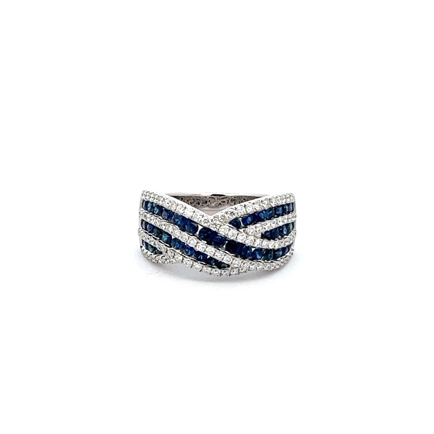 Diamond and Sapphire Fashion Ring